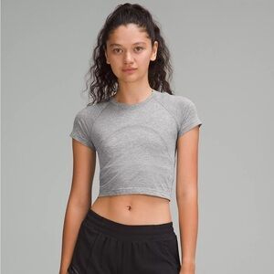 Lululemon Swiftly Tech Cropped Top 10